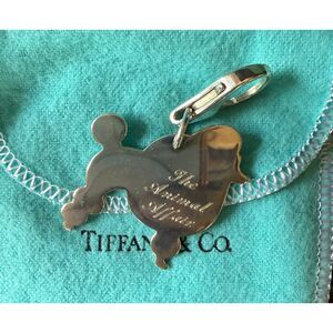 Tiffany & Co Sterling Silver The Animal Affair Scottie Dog Charm Pendant 925